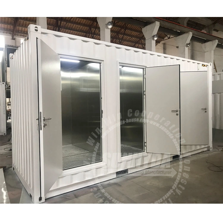 Flat Pack Prefabricated Modern Design Welding Shipping Container Housef for Living/Office/Accomodation/Shop/Restaurant (SU-C158)