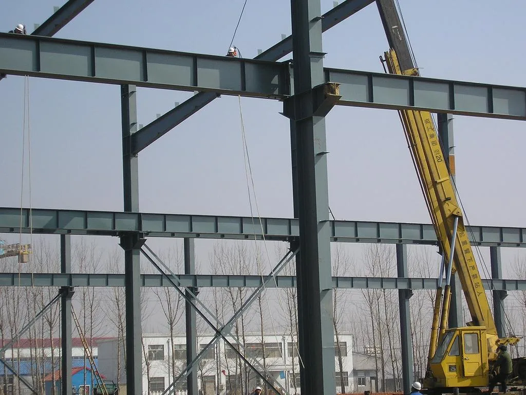 Factory Buildings for Sale/Steel Structure Prefabricated Warehouse, Workshop Q345b/Q235B