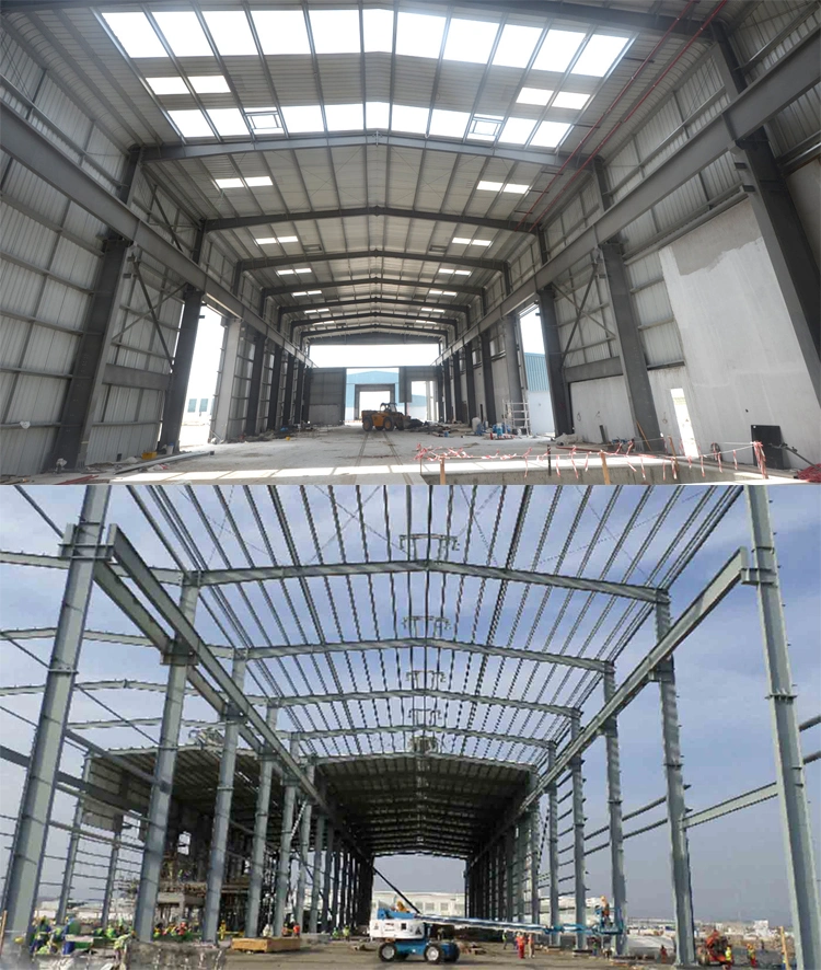 China Low Cost Prefabricated Light Steel Frame Construction Structure Chicken Poultry Farm Prefab House