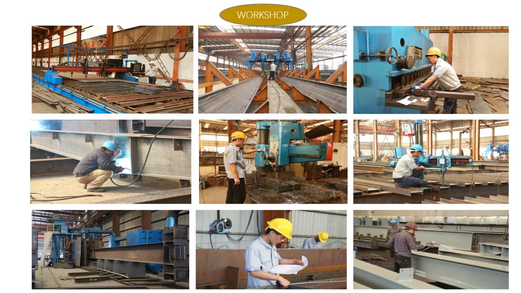 Low Cost Prefabricated Warehouse Workshop Hangar Hall Steel Structure Construction Metal Building