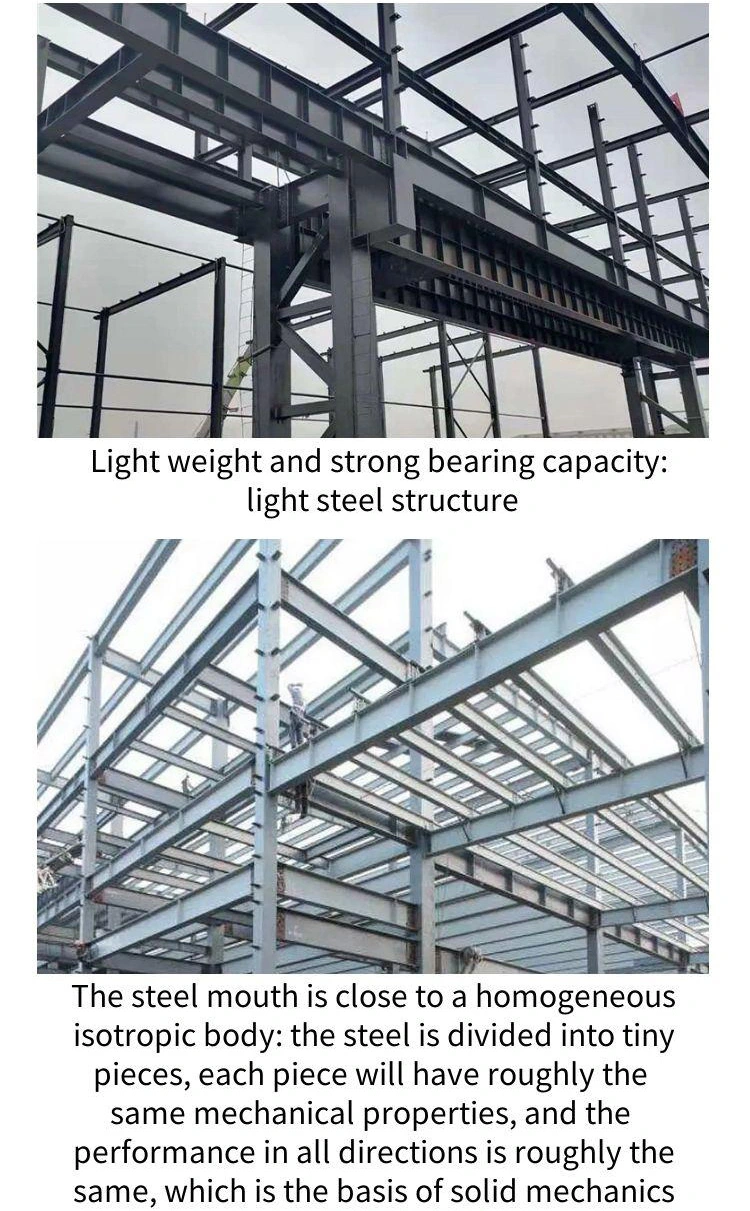 Prefabricated Metal Shed Steel Structure Building Workshop Steel Structure Warehouse