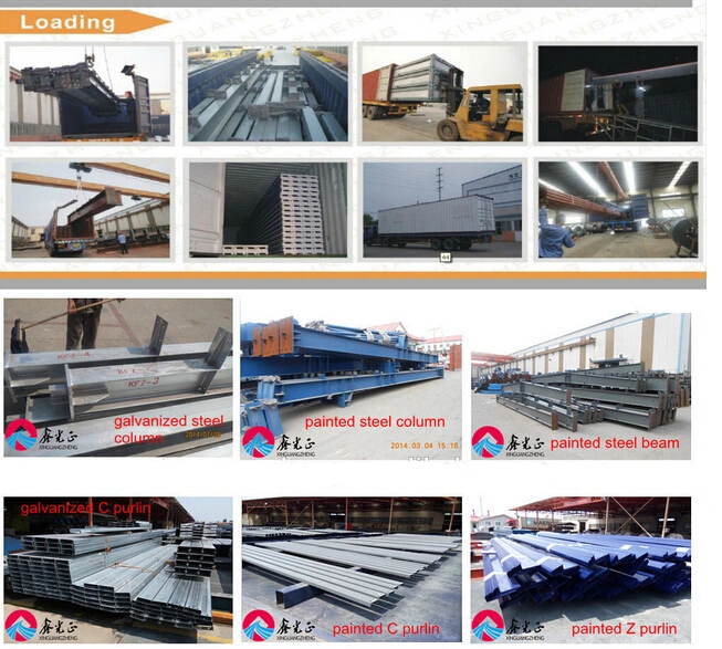Popular Galvanized Customized Prefabricated Steel Structure Engineer Building Poultry Farm Chicken House Coop