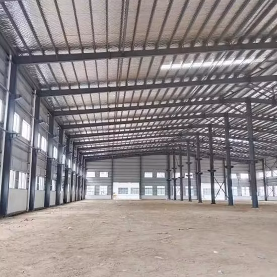 Vorgefertigter Leichtmetallrahmenbau, vorgefertigte Stahlkonstruktion, Lagerpreis